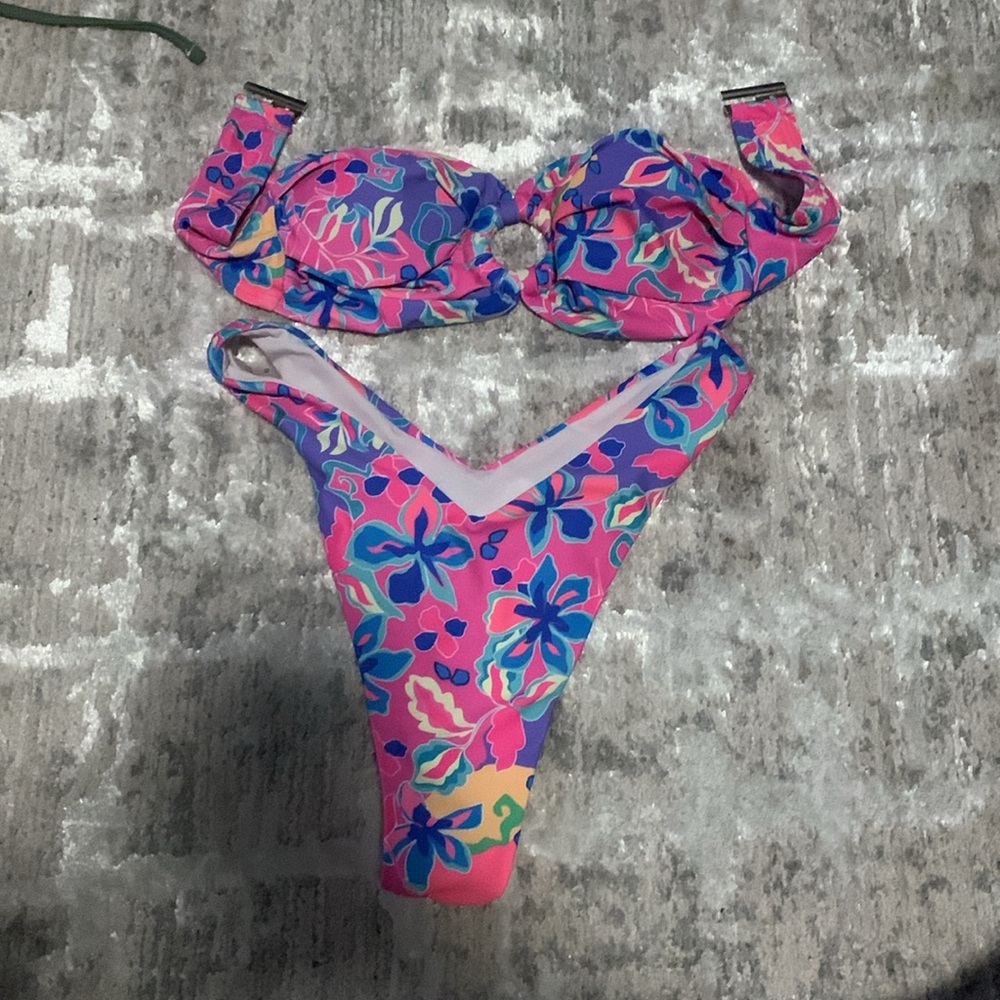 SHEIN bathing suits all top/bottoms size Small (8 in total) - Picture 8 of 10